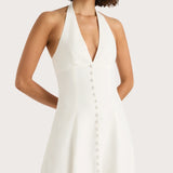 Faithfull - Marie Midi Dress White