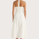 Faithfull - Marie Midi Dress White