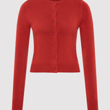 St. Agni - Classic Cardigan - Rosso