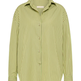 Faithfull - Freja Shirt Green Stripe