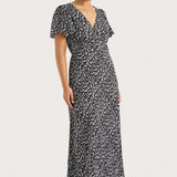 Faithfull - Boda Midi Dress Amaryllis Floral Black