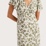 Faithfull - Boda Midi Dress Poplar Sage