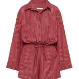 Faithfull - Freja Playsuit Wine Stripe