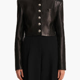 Khaite - Samuelson Jacket in Black Leather