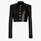 Khaite - Samuelson Jacket in Black Leather