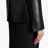 Khaite - Saraphina Jacket in Black Leather