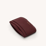 SAVETTE - Card Holder in Wine Chevre