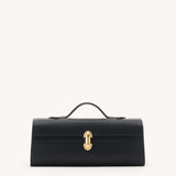 SAVETTE - Slim Symmetry Pochette in Black Leather