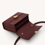 SAVETTE - Symmetry 19 in Wine Leather