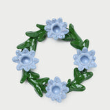 Roeffler Randall - LR x Sean Gerstley Blue Ceramic Wreath