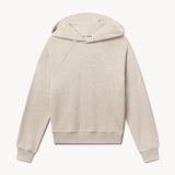 ETERNE - Shrunken Hoodie Sweatshirt Heather Oatmeal