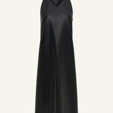 FFORME - SNYDER Leather Halter Dress