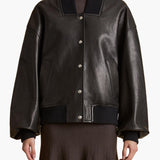 Khaite - Spence Jacket in Black Leather