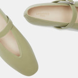 Le Monde Beryl - Stella Slipper / Pistachio Leather