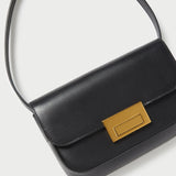 Roeffler Randall - Stefania Black Leather Baguette Bag