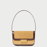 Roeffler Randall - Stefania Hazel Suede Baguette Bag