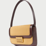 Roeffler Randall - Stefania Hazel Suede Baguette Bag