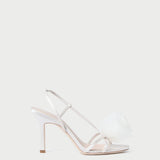 Loeffler Randall - Steph Cream Organza Rose Sandal