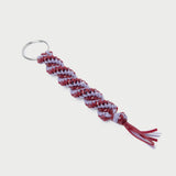 Roeffler Randall - Twisted Maroon/Lavender Keychain