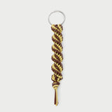 Roeffler Randall - Twisted Yellow/Brown Keychain