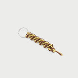 Roeffler Randall - Twisted Yellow/Brown Keychain