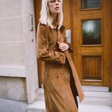 Nili Lotan - RENEA SUEDE TRENCH COAT