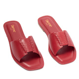 Elleme - Sandal Stitch Berry Red