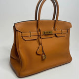 Hermès Toffee Birkin With Gold Hardware