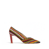 GABRIELA HEARST - Azalea High Heel Pump in Rust Multi Crochet