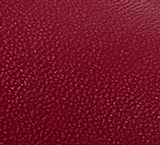 Khaite - Banks Flat in Burgundy Leather