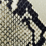 Khaite - Bobbi Bag in Natural Python-Embossed Leather