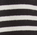 Khaite - Viola Sweater in Black and Ivory Stripe