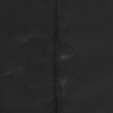 Victoria Beckham - Cropped Belted Leather Biker Jacket In Black