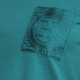 Hermès Teal T-Shirt with Crochet H Pocket Detail Size FR 38 (UK 10)