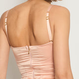 Agent Provocateur Pastel Pink Bodysuit with Corset Detail FR 34 (UK 6)