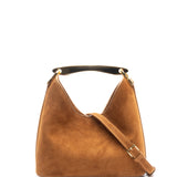 Elleme - Small Boomerang Suede Cognac