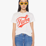 Mother - Cloney Fake Tee - White