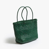 Mother - Basket Case Mini Leather Bag - Forest