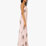 Mother - Alix Of Bohemia Adele Silk Dress - Pink Anemone