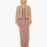 Mother - Alix Of Bohemia Pasha Shell And Gem Jacket - Pink Jute