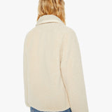 Mother - XiRENA Alfie Sherpa Jacket - Soft Pebble