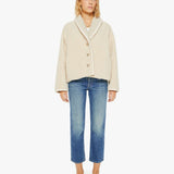 Mother - XiRENA Alfie Sherpa Jacket - Soft Pebble