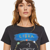 Mother - Unfortunate Portrait Libra Zodiac Tee - Black