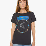 Mother - Unfortunate Portrait Aquarius Zodiac Tee - Black