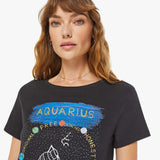 Mother - Unfortunate Portrait Aquarius Zodiac Tee - Black