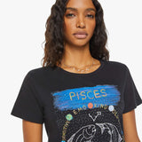 Mother - Unfortunate Portrait Pisces Zodiac Tee - Black