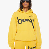 Mother - Cloney Benji Pull Over Hoodie - Mustard