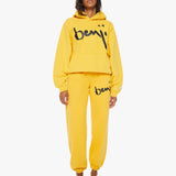 Mother - Cloney Benji Pull Over Hoodie - Mustard