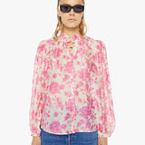 Mother - Alix Of Bohemia Annabel Shirt - Pink Baroque