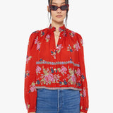 Mother - Alix Of Bohemia Annabel Shirt - Red Carmine